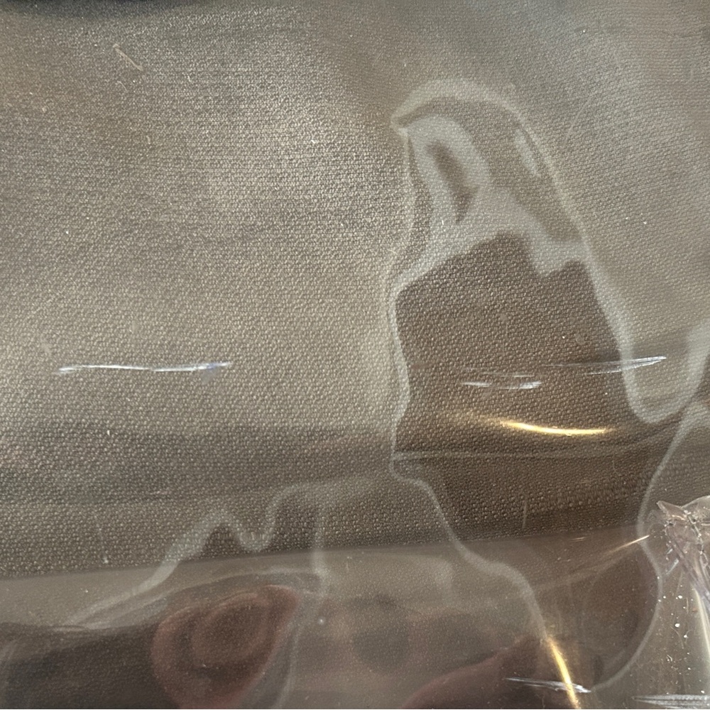 LONGCHAMP RARE Le Pliage Transparent Vinyl XL Tote Bag Silver Leather Ltd Ed. - Picture 16 of 16